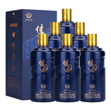珍酒贵州 佳品传承 53度 500mL 6瓶 （整箱装）