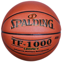 斯伯丁Spalding 赛事篮球吸湿皮料TF-1000(74-716A)传奇比赛454元