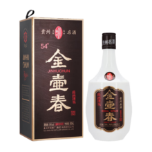 平坝窖酒 金壶春经典传承54酱香型白酒贵州老字号白酒礼盒单瓶500ml 54度 500mL 1瓶