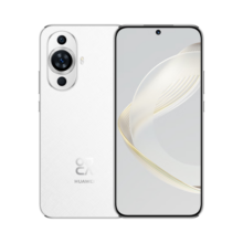 HUAWEI nova 11 前置6000万超广角人像 6.88毫米超薄臻彩直屏 256GB 雪域白 华为鸿蒙智能手机