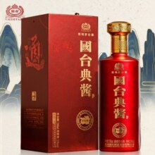 国台典酱 53度酱香型白酒 大曲坤沙年份老酒 收藏送礼自饮五年老酒 53度 500mL 1瓶