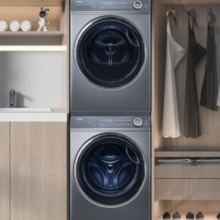 Haier 海尔 XQG100-BD14376LU1+EHGS100176XSU1洗烘套装 10KG