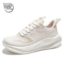 Feiyue. 飞跃 feiyue/飞跃网面运动鞋2024夏季新款情侣厚底轻盈透气跑步休闲鞋