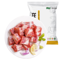 龙大肉食 猪肋排500g 冷冻免切猪排骨猪肋骨猪肋条酱卤食材 出口日本级