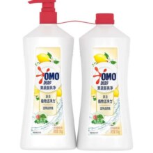 plus会员:奥妙果蔬餐具净 柠檬橙花 洗洁精 1.1kg*2