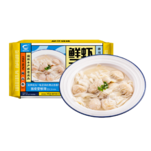 PLUS会员:GUO LIAN国联 鲜虾云吞145g/袋*4件