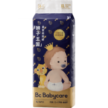 bc babycare尿不湿超薄皇室狮子王国纸尿裤新生儿宝宝柔软亲肤 XL【36片】适合体重12-17KG