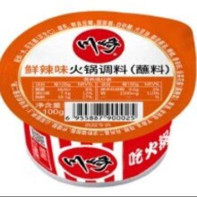 临期品、plus会员：川崎 火锅蘸料火锅沾料蘸酱 鲜辣味100g*1盒*拍6件