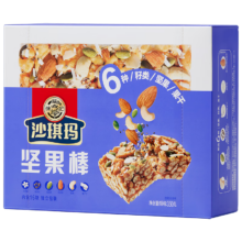 PLUS会员:徐福记 沙琪玛坚果棒 黑糖味350g*5件