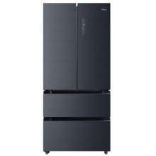 预售、PLUS会员：Midea 美的 BCD-508WTPZM(E) 多门冰箱 508L 银灰系