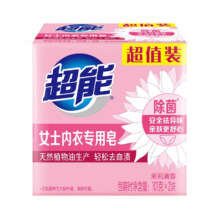PLUS会员:超能 女士内衣专用皂101g*10块
