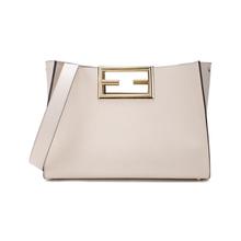 FENDI 芬迪 女士牛皮双F手柄手提单肩包中号 8BH391 AAIW