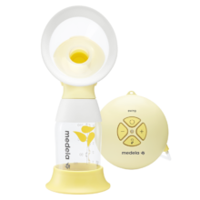 美德乐（medela）吸奶器电动吸乳器 母乳集奶器 丝韵舒悦系列 舒悦单边