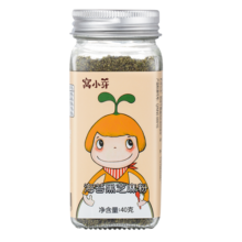 窝小芽 海苔黑芝麻粉40g/罐 儿童天然食材调味料拌饭伴餐主食佐料