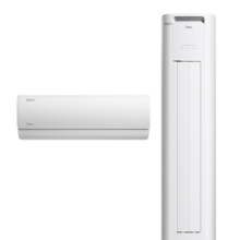 618预售：美的（Midea）空调 新一级能效 空调套装 一室一厅 小户型精选（大1.5匹风尊二代+3匹酷省电）