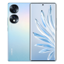 荣耀70 IMX800三主摄 双曲屏设计 高通骁龙778G Plus 66W快充 5G手机 12GB+256GB 冰岛幻境