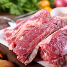 再降价，plus会员，百亿补贴：鲜京采 进口原切牛肋条1kg