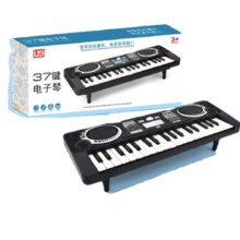 钒象智科 儿童多功能电子琴 37键黑色电池款