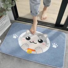 BUDISI 布迪思 入户门地垫 萌宠可爱猫 40*60cm 两件装