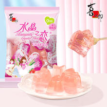 XIZHILANG 喜之郎 水晶之恋心型果冻400克