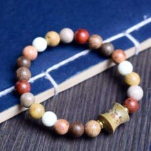 吉方圆 多宝珠8mm*21颗 竹节款 母亲节专场