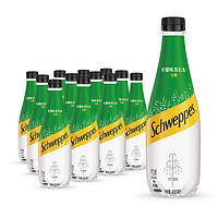 Schweppes 怡泉 柠檬味苏打水 400ml*12瓶