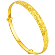 88VIP：CHJ JEWELLERY 潮宏基 女士炫光足金手镯 约18.8 SDG30004155