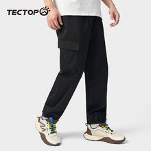TECTOP 探拓 工装裤 男款经典黑 M