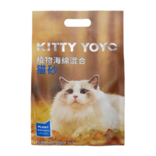 PLUS会员: Kitty Yoyo 植物海绵混合猫砂 2.5kg