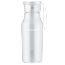 乐扣乐扣（LOCK&LOCK）Tritan塑料杯ECO便携男女式小口提手杯子350ML 白色ABF663WHT