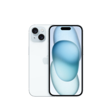 京东百亿补贴、plus：Apple 【预订】iPhone 15 (A3092) 128GB 蓝色 支持移动联通电信5G 双卡双待手机