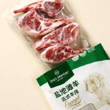 1号会员店 宁夏盐池滩羊 法式羊排 原切羊排420g