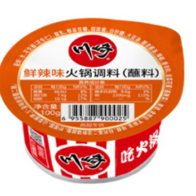 川崎 火锅蘸料  8月到期 鲜辣味100g*1盒*6件