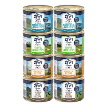 滋益巅峰（ZIWI）狗罐头主食罐170g 新西兰进口幼犬成犬营养狗罐头全犬种通用型 随机口味170g*8罐