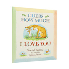 小彼恩点读童书英文原版猜猜我有多爱你Guess How Much I Love You吴敏兰推荐亲子互动暖心绘本毛毛虫笔点读书儿童情商培养3-7岁