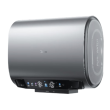 预售、PLUS会员：Midea 美的 电热水器 玲珑超薄双胆扁桶 3300W变频 镁棒免换一级能效12倍增容大水量智控UD系列 60L