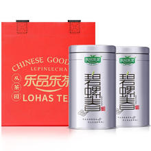 乐品乐茶 绿茶苏州碧螺春茶叶特级250g 2024新茶明前礼盒装春茶嫩芽自己喝