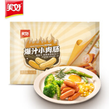 需首单、PLUS会员：美好 香肠 爆汁小肉肠180g 1袋