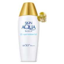 曼秀雷敦（Mentholatum） 新碧系列防晒霜 SPF50+ PA+++ 多效保湿滋润小金帽隔离防晒 双重保湿水感防晒露80g spf50+