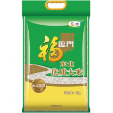 plus会员，需首购：福临门 东北优质大米 东北大米 4kg/袋