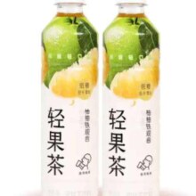 PLUS会员：喜茶（HEYTEA）轻果茶 柚柚铁观音乌龙茶*15瓶