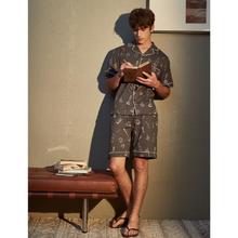YSO 男士家居服套装可外穿