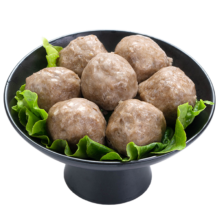 PLUS会员：趣十八番 正宗潮汕牛肉丸 2斤装(牛肉丸500g+牛筋丸500g)