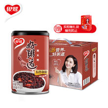 银鹭 八宝粥速食粥营养早餐好粥道黑米八宝粥280g*12罐代