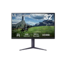 31号20点：LG 31.5英寸 NanoIPS 2K 180Hz原生 1ms 10.7亿色 FreeSync G-Sync 满血版显示器32GS85Q