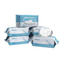 88VIP会员：Kleenex 舒洁 湿厕纸80片*6包羊驼定制家庭装可冲入马桶卫生湿巾湿厕巾