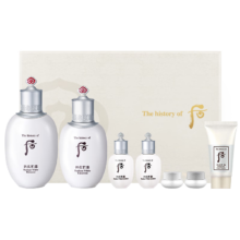 plus会员：后Whoo拱辰享雪玉凝水乳护肤品7件套盒套装321ml 专柜版