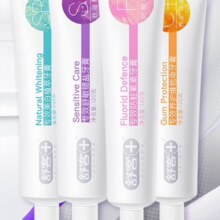 PLUS会员:舒客 专业系列牙膏4支装 | 500g+赠酵素牙膏20g*2+仙人掌牙刷架*1