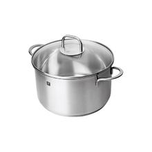 ZWILLING 双立人 不锈钢炖煮锅燃气电磁炉通用汤锅 24cm