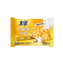 太平 苏打饼干 多口味系列 梳打薄脆饼干 100g  拍5件